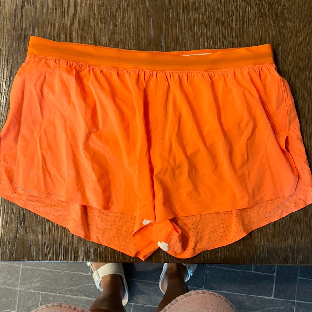 lululemon men’s fast and free reflective shorts 3”